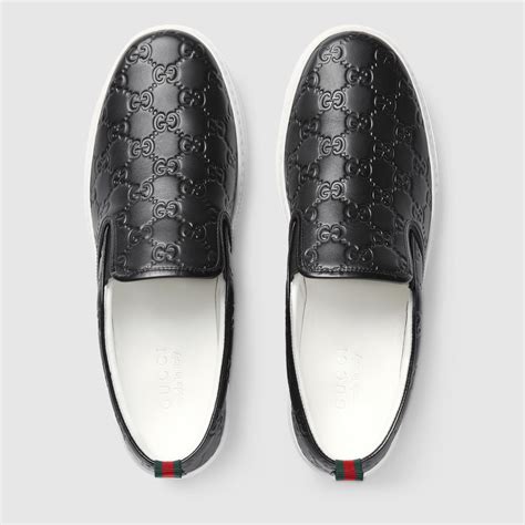 gucci sneaker strappu|gucci slip on sneaker.